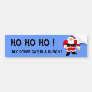 Santa Autoaufkleber