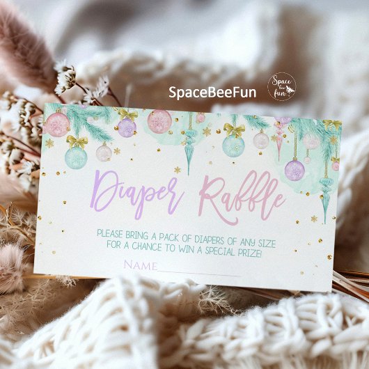 Santa Baby Baby Dusche Begleitkarte