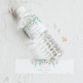 Santa Baby Baby Dusche Wasserflaschenetikett