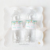Santa Baby Baby Dusche Wasserflaschenetikett