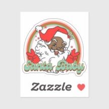 Santa Baby Black Santa Clause Melanin Weihnachten