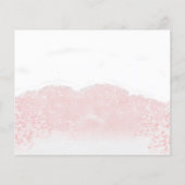 Santa Baby Budget Babyduschratenkarten (Rückseite)