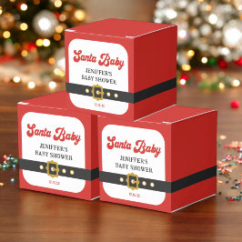 Santa Baby Christmas Baby Dusche Geschenkschachtel