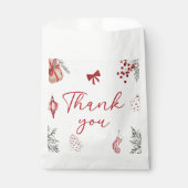 Santa Baby Christmas Baby Dusche Geschenktütchen (Vorderseite)