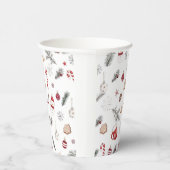 Santa Baby Christmas Baby Dusche Pappbecher (Rechts)