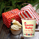 Santa Baby Christmas Baby Dusche Pappbecher<br><div class="desc">Weihnachtsgeschenke</div>