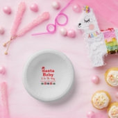 Santa Baby Christmas Baby Dusche Pappteller (Party)