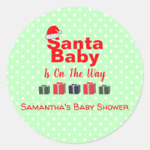 Santa Baby Christmas Baby Dusche