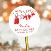 Santa Baby Christmas Baby Dusche