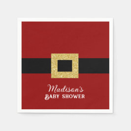 Santa Baby Christmas Baby Dusche Serviette