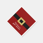 Santa Baby Christmas Baby Dusche Serviette (Ecke)