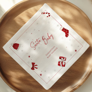 Santa Baby Christmas Baby Dusche Serviette