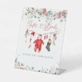 Santa Baby Christmas Baby Shooting Book Sockelschild (Vorderseite)