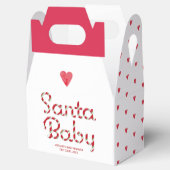 Santa Baby Christmas Baby Shooting Favor Box Geschenkschachtel (Geöffnet)