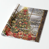 Santa Baby Christmas Baby Shower Geschenkpapier (Ungerollt)