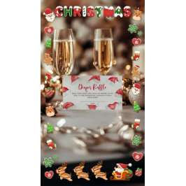 Santa Baby Christmas Baby Shower Tapesty Wandteppich