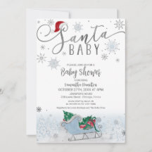 Santa Baby Christmas Boy Baby Dusche