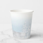 Santa Baby Christmas Boy Baby Dusche Pappbecher (Rückseite)