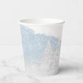 Santa Baby Christmas Boy Baby Dusche Pappbecher (Rückseite)