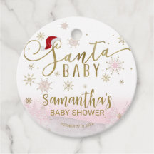 Santa Baby Christmas Girl Babydusche