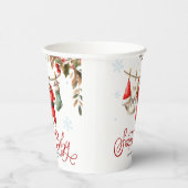 Santa Baby Christmas Winter Baby Shower Pappbecher (Rechts)