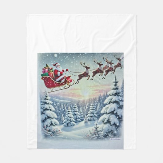 Santa Baby Decken (Vorderseite)