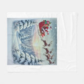 Santa Baby Decken (Vorderseite (Horizontal))