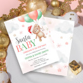 Santa Baby Dusche Einladung