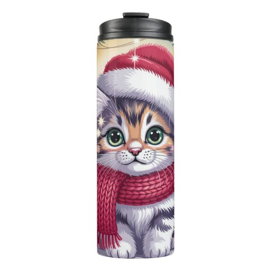 Santa Baby Feline Thermosbecher (Vorderseite)