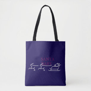 Santa Baby: Festlicher und Koketter Feiertagskuer" Tasche