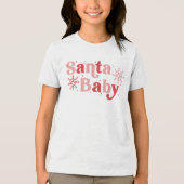 Santa Baby - Freizeitgestaltung Tri-Blend Shirt (Vorderseite)