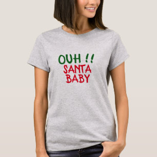 Santa Baby Funny Christmas Shirt, Holiday Spaß T-Shirt