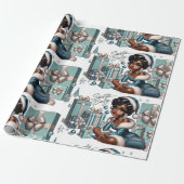 Santa Baby Geschenkpapier (Ungerollt)