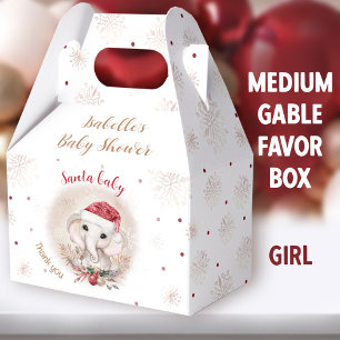 Santa Baby Girl Weihnachtsdusche Medium Geschenkschachtel