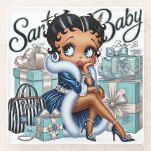 Santa Baby Glasuntersetzer