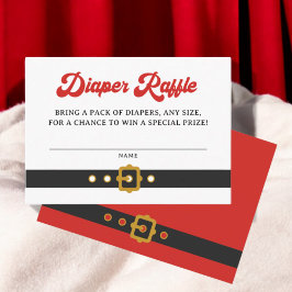 Santa Baby Holiday Baby Duschmaschine Winzer Raffl Begleitkarte