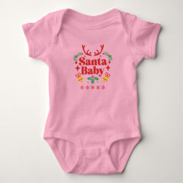 Santa Baby Holiday Fun - Girl Strampler