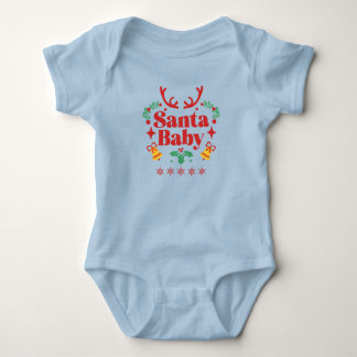 Santa Baby Holiday Fun - Junge Strampler
