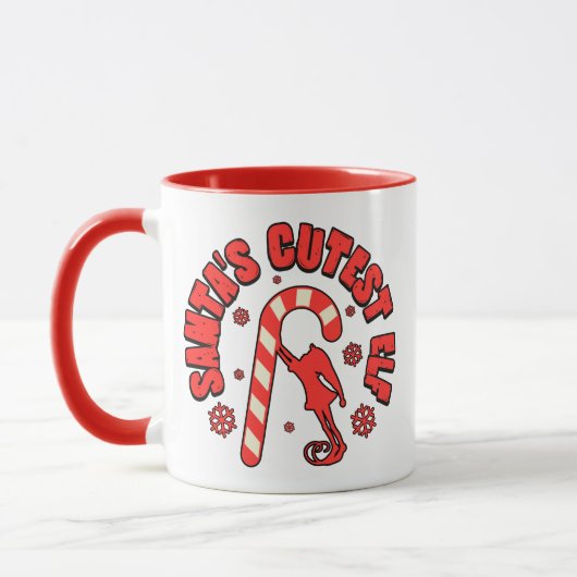 Santa Baby Holiday Fun Tasse (Links)