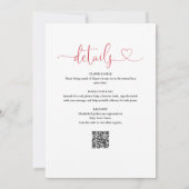 Santa Baby Kleidung alles in einer Babydusche Einladung (Rückseite)