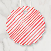 Santa Baby Kleidung Baby Dusche Danke Geschenkanhänger (Rückseite)