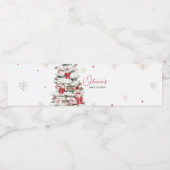 Santa Baby Kleidung Weihnachtsdusche Wasserflaschenetikett (Einzelnes Label)