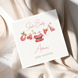 Santa Baby Kleidung Winter Boy Baby Dusche Serviette