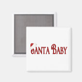 Santa Baby Magnet (Vorderseite/Rückseite)