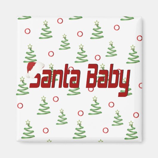Santa Baby Magnet (Vorne)