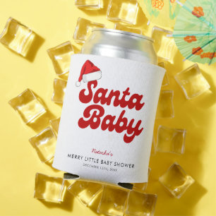 Santa Baby Merry Little Christmas Baby Dusche Dosenkühler