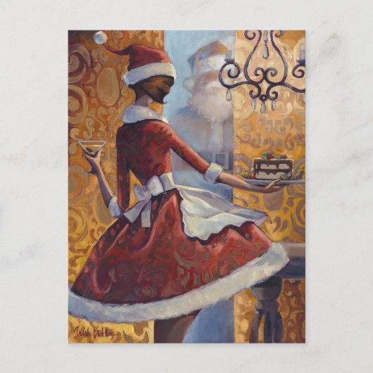 Santa Baby Postkarte (Vorderseite)