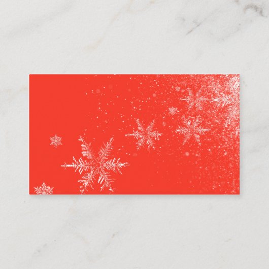 Santa Baby Shower Girl Diaper Raffle Begleitkarte (Rückseite)