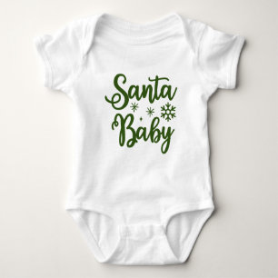 Santa Baby - Weihnachten Baby Strampler