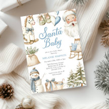 Santa Baby Weihnachts-Baby-Party